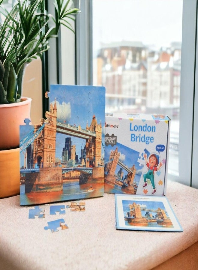 Mittimate London Bridge Jigsaw Puzzle Game for Kids Age 4 to 6 Old I 36 Pieces Puzzle Toy I Birthday Gift for Children - Image 2